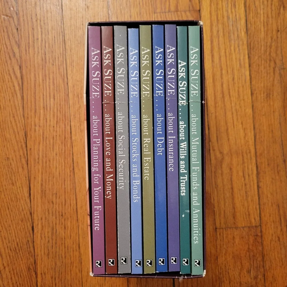 Ask Suze Financial Library 9 Volume Set Suze Orman Complete Collection‎ Gift